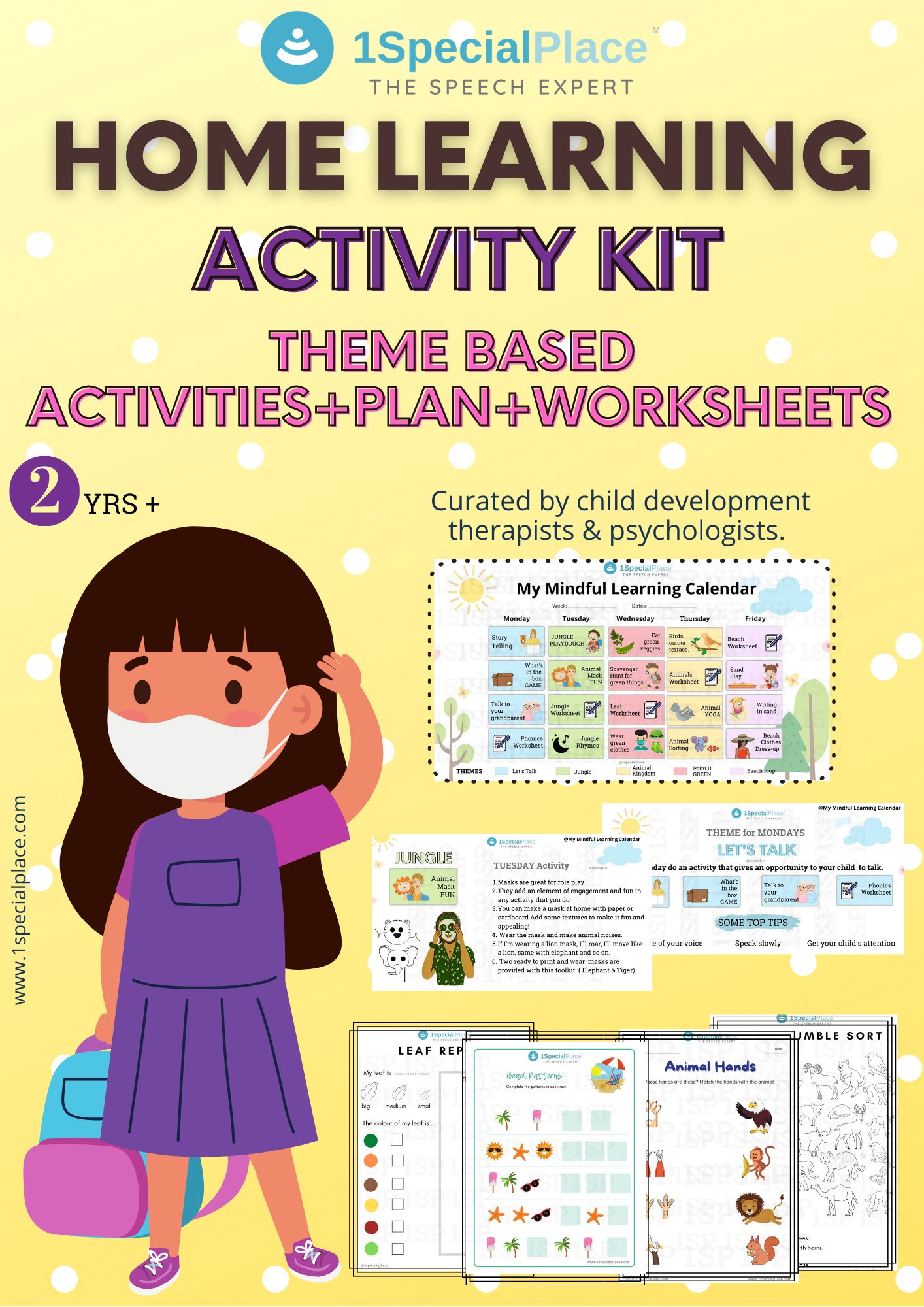 Home Learning - Activity Kit for children