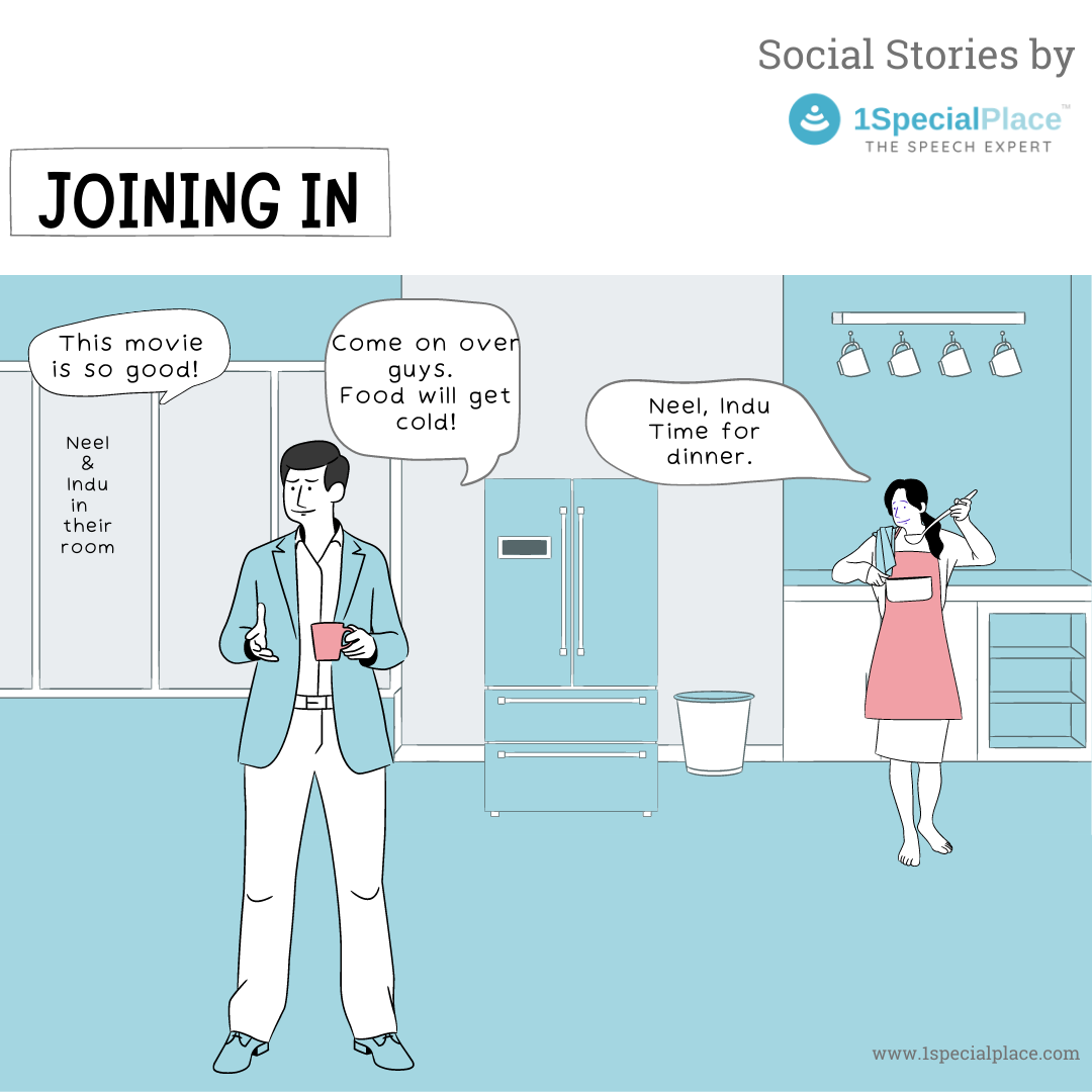 Joining in - A social story