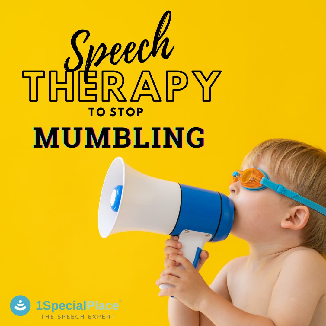 speech therapy mumbling