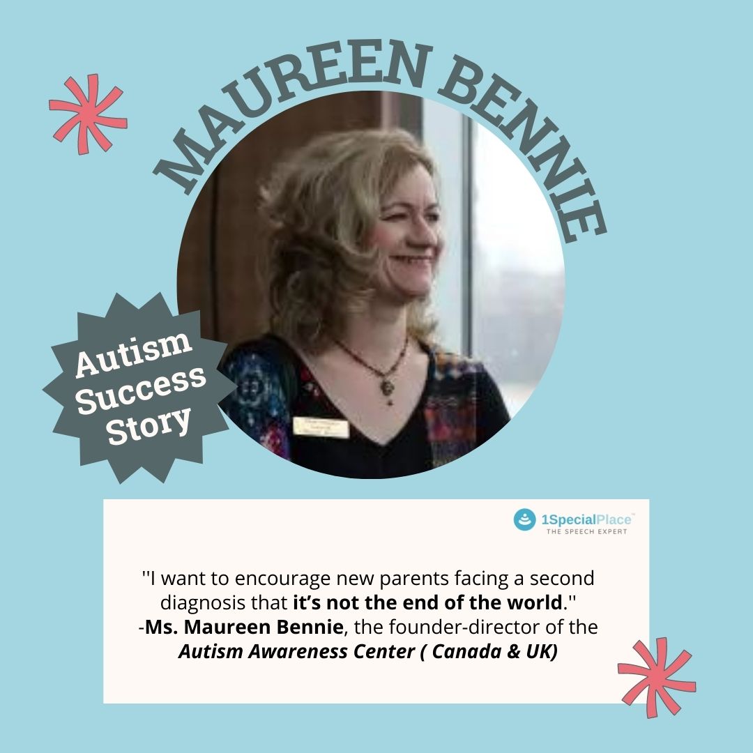 Autism Awareness Center founder Ms. Maureen Bennie