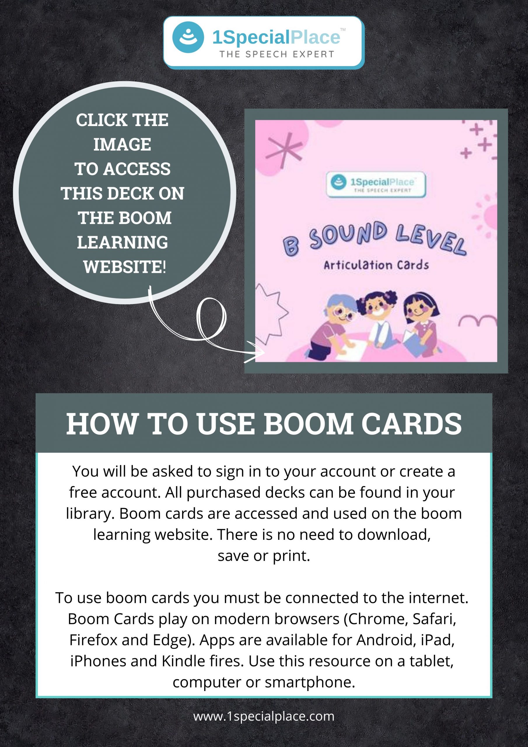 B syllable boom cards 2