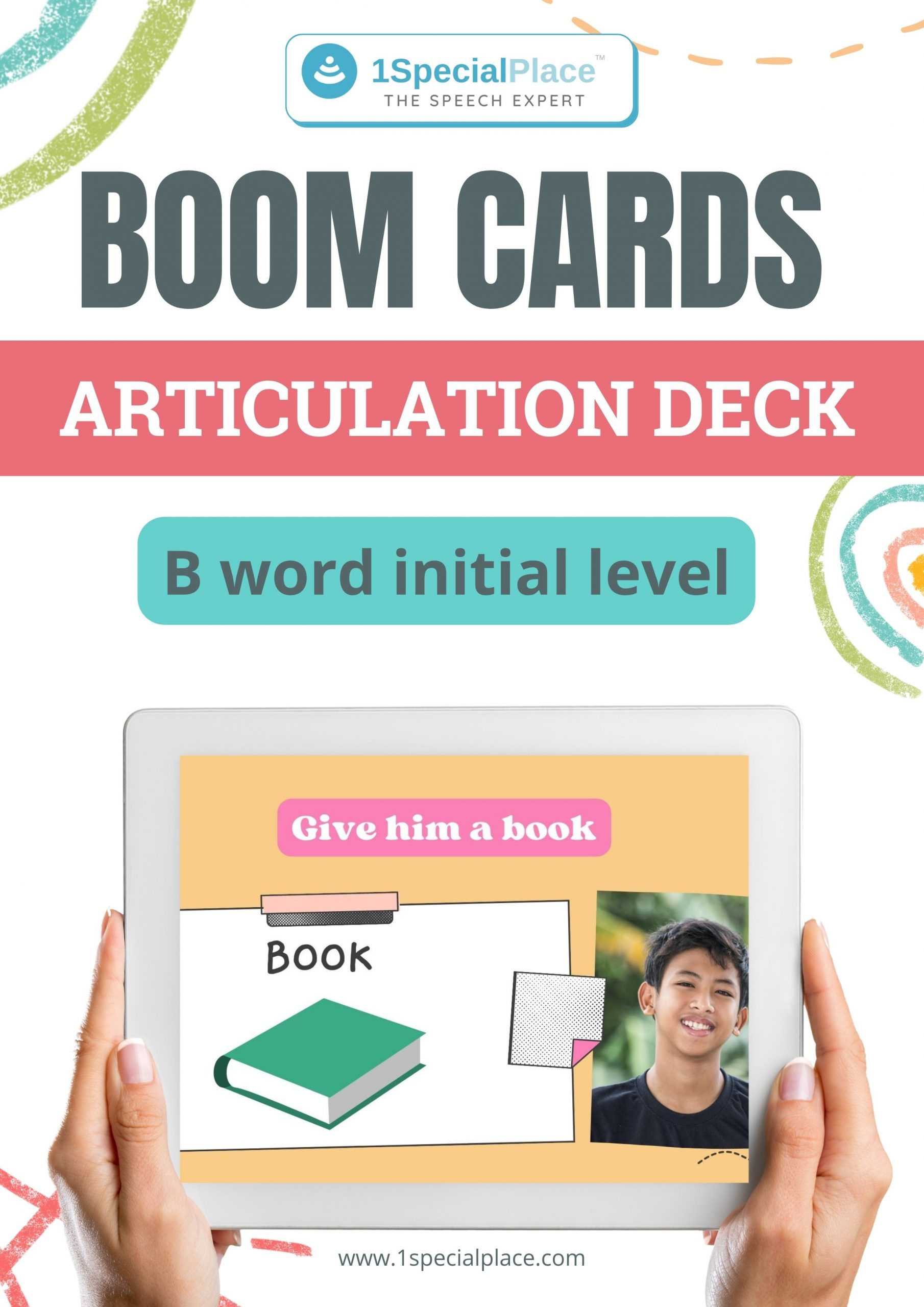 B word initial levels boom cards