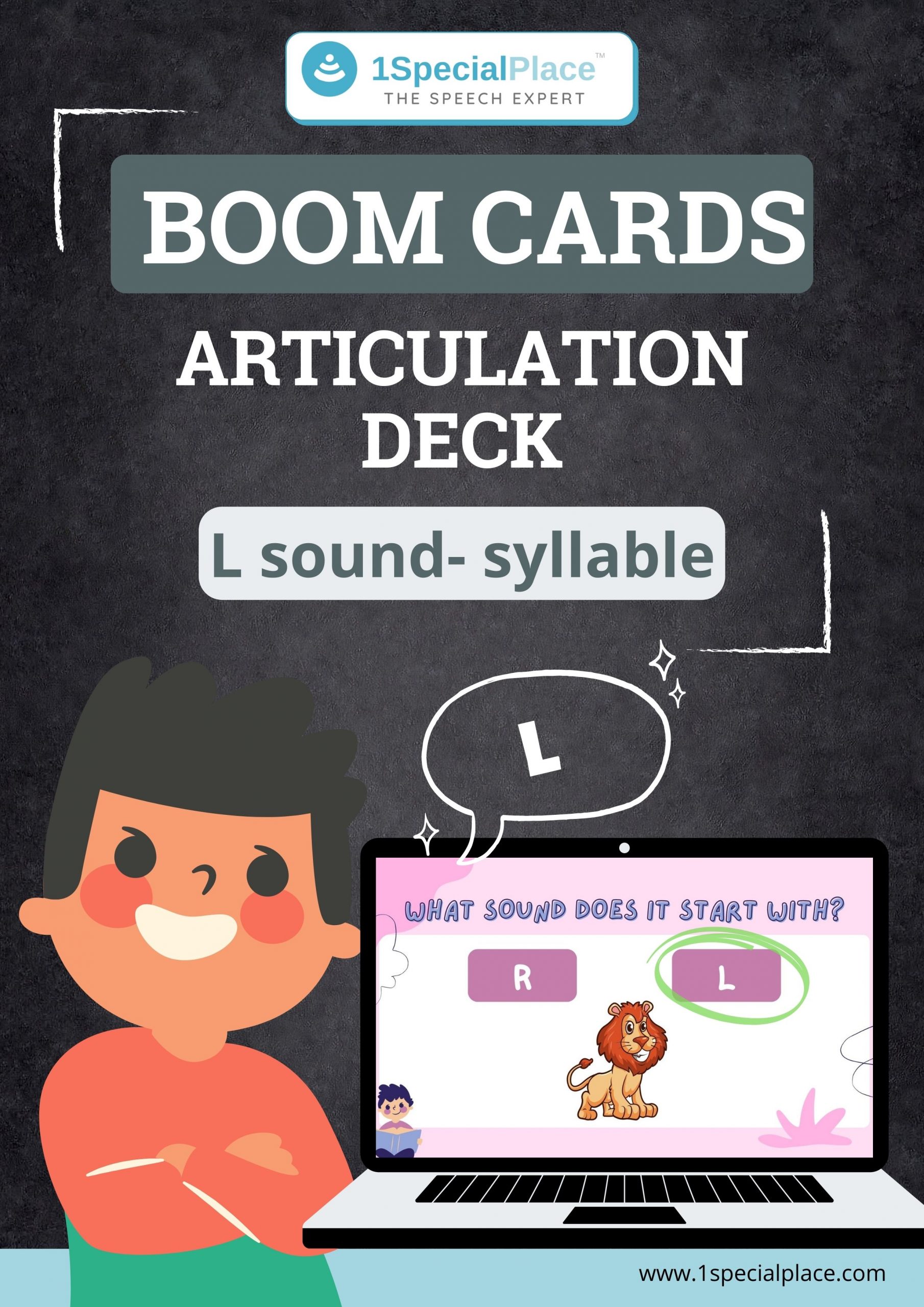 L syllable boom cards