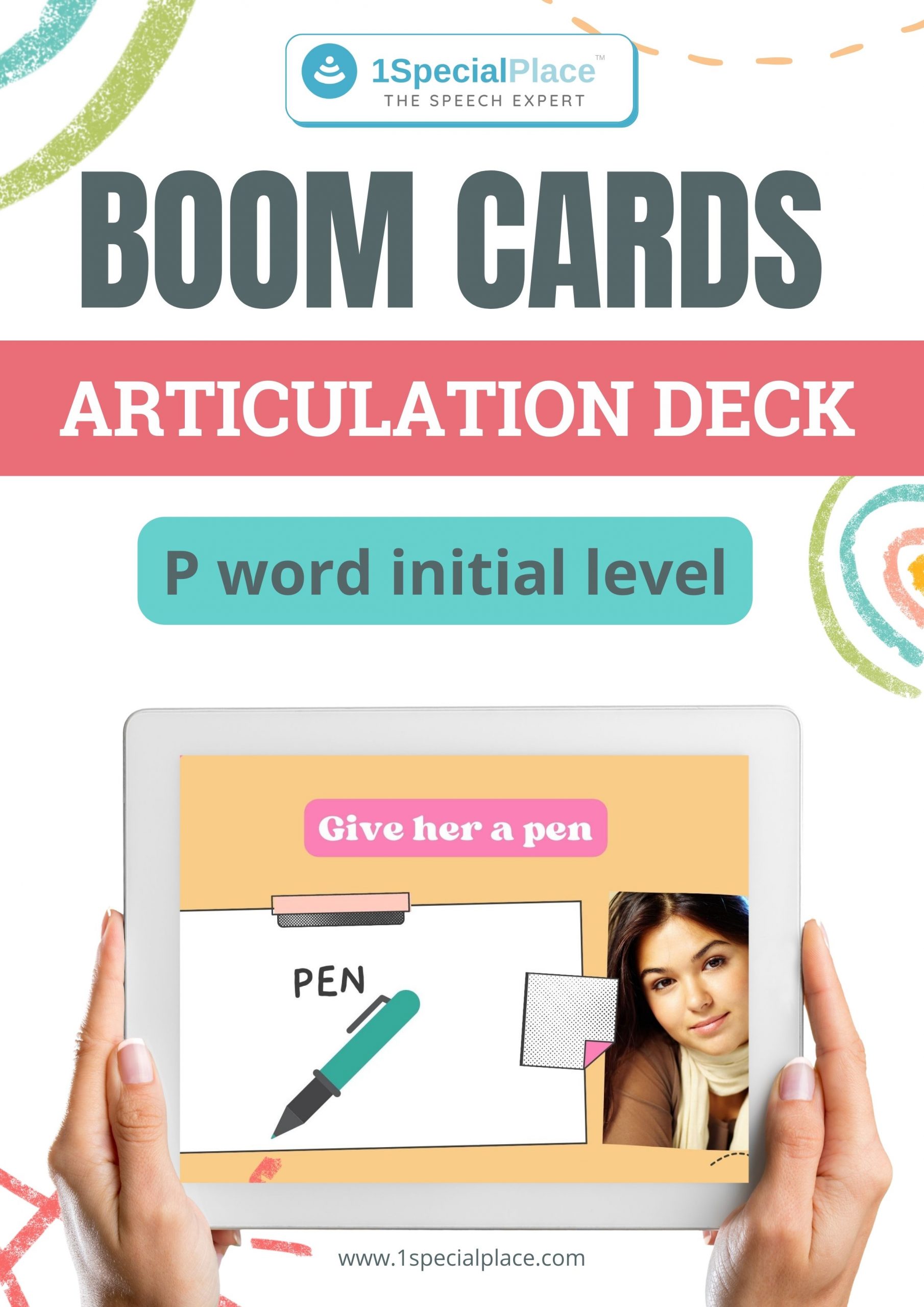 P word initial levels boom cards