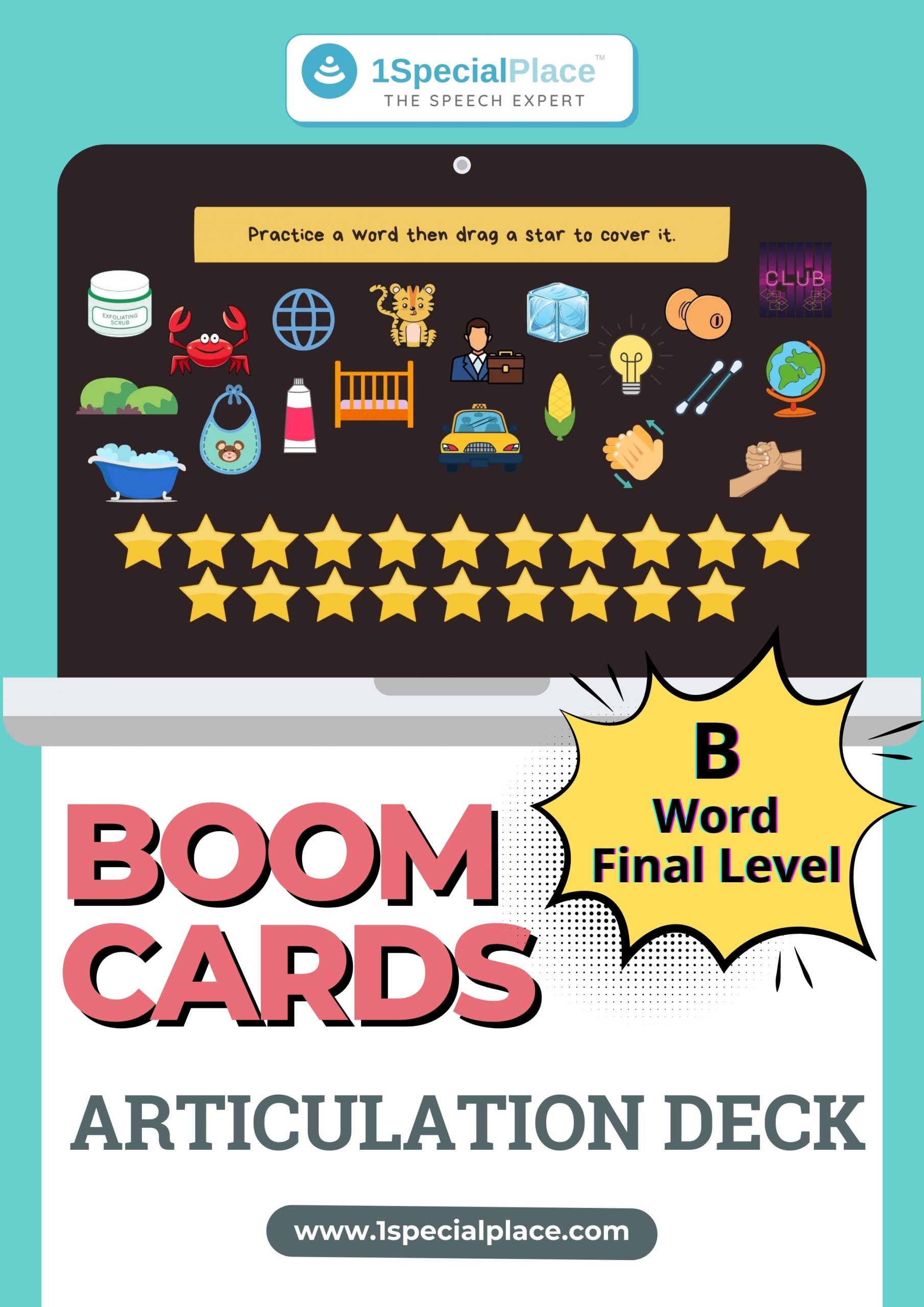 B word final level boom cards 2