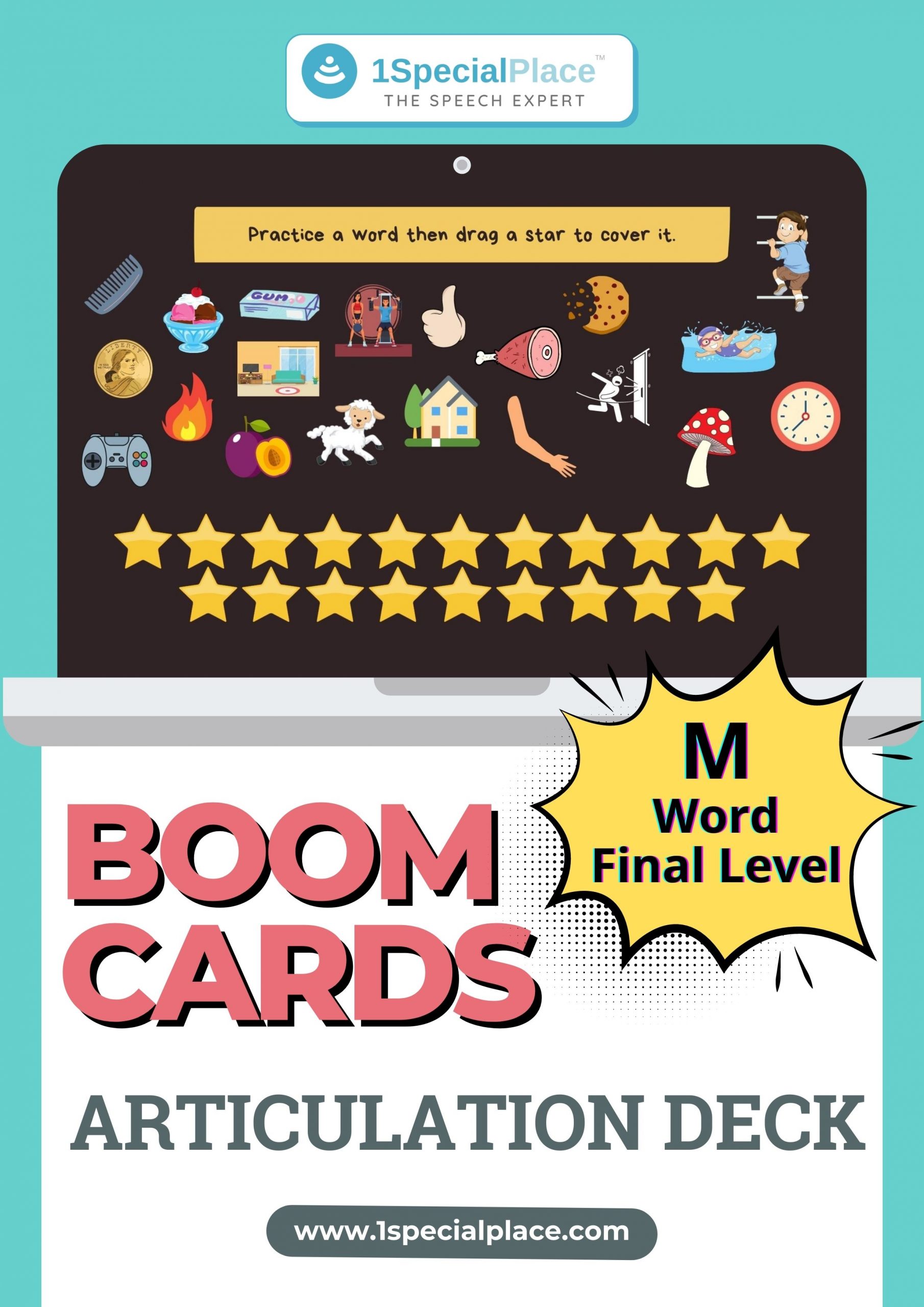 M word final level boom cards