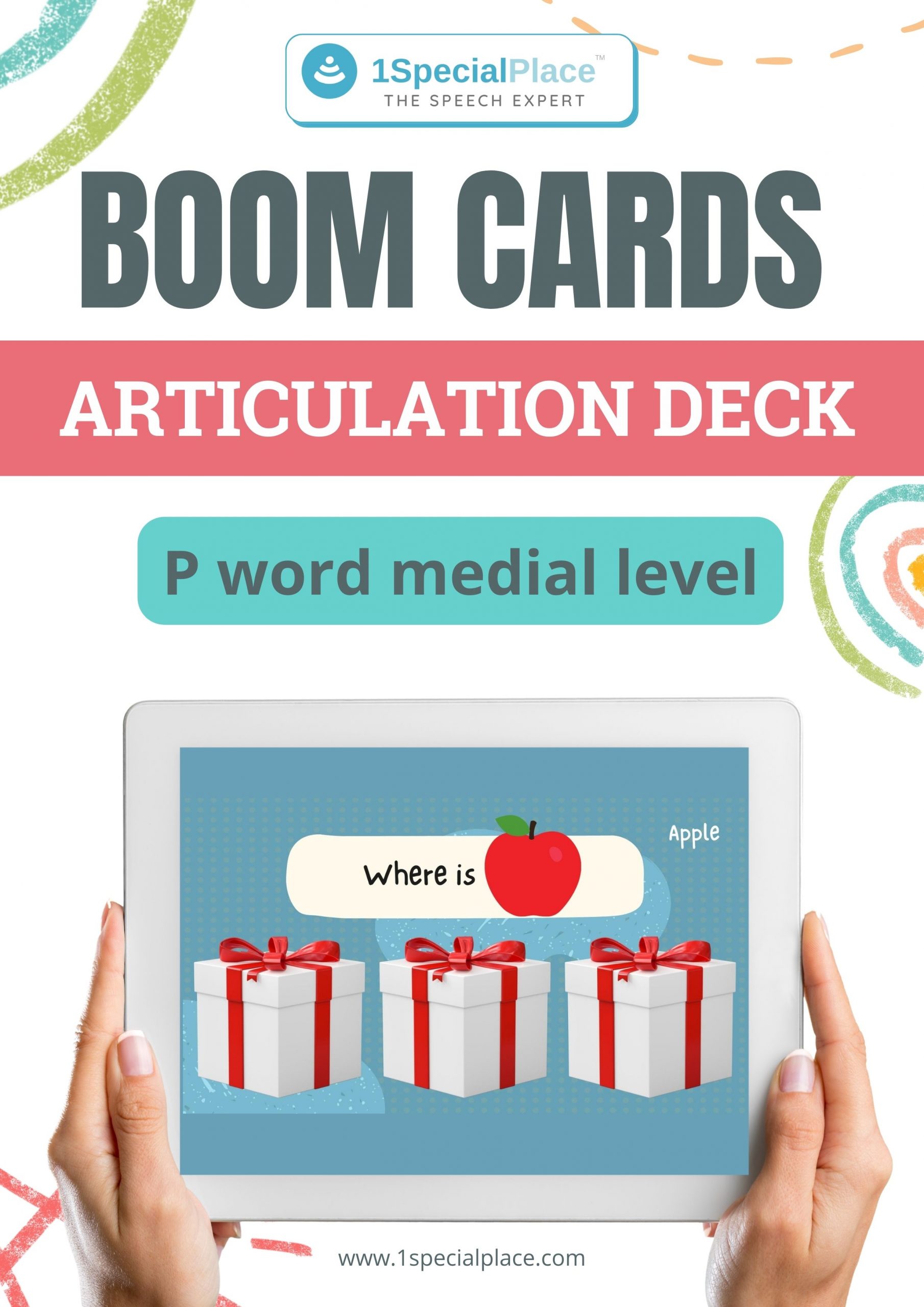 P word medial levels boom cards