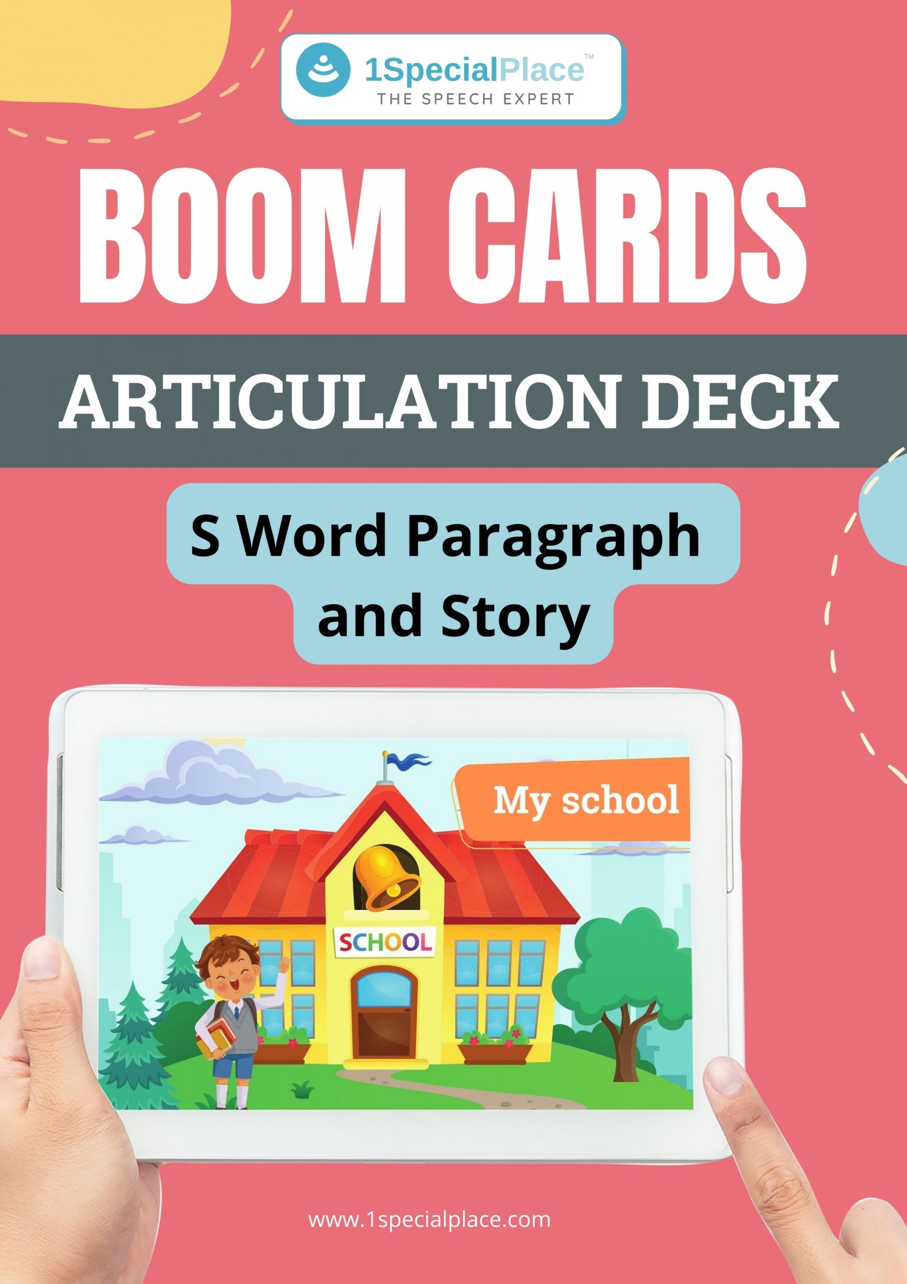 S paragraph and story boom cards