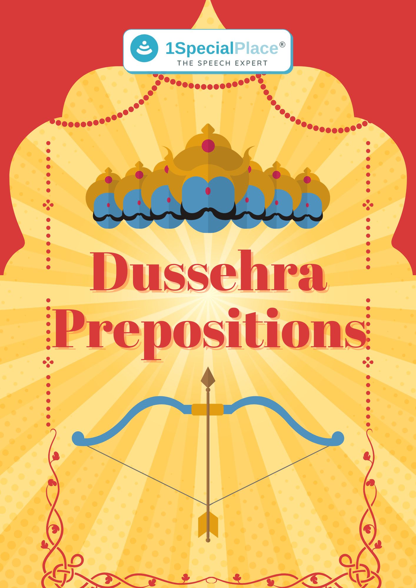 Dussehra Prepositions worksheet